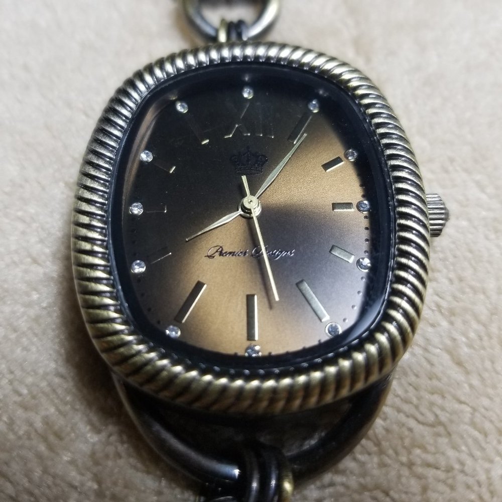 NEW Premier Designs Antiqued Jeweled Watch